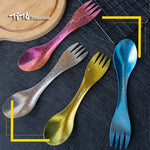 TiTo Outdoor Camping Picnic titanium Spoon Tableware titanium alloy