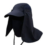 Unisex Sun Protection Hat UV Protection Face Neck Flap Sun Cap Face