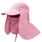 Unisex Sun Protection Hat UV Protection Face Neck Flap Sun Cap Face