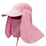 Unisex Sun Protection Hat UV Protection Face Neck Flap Sun Cap Face