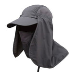 Unisex Sun Protection Hat UV Protection Face Neck Flap Sun Cap Face