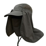 Unisex Sun Protection Hat UV Protection Face Neck Flap Sun Cap Face