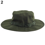 Unisex Woodland Casual Travel Military Sun proof Camo Boonie Hat