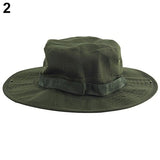 Unisex Woodland Casual Travel Military Sun proof Camo Boonie Hat