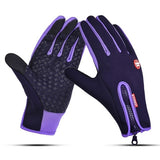 VEQKING Touch Screen Windproof Outdoor Sport Gloves,Men Women Winter