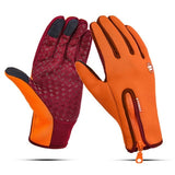 VEQKING Touch Screen Windproof Outdoor Sport Gloves,Men Women Winter