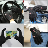 VEQKING Touch Screen Windproof Outdoor Sport Gloves,Men Women Winter