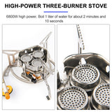 Widesea Camping Tourist Burner Big Power Gas Stove Cookware Portable