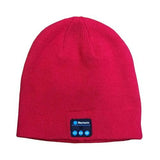 Winter Bluetooth USB Rechargeable Music Headset Warm Knitting Beanie
