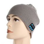 Winter Bluetooth USB Rechargeable Music Headset Warm Knitting Beanie
