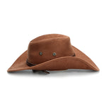 Women Men Western Cowboy Hat Unisex Riding Cap Accessory Fashion Wide