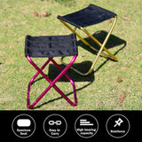 sfit Outdoor Foldable Fishing Chair  Light Weight Portable Folding